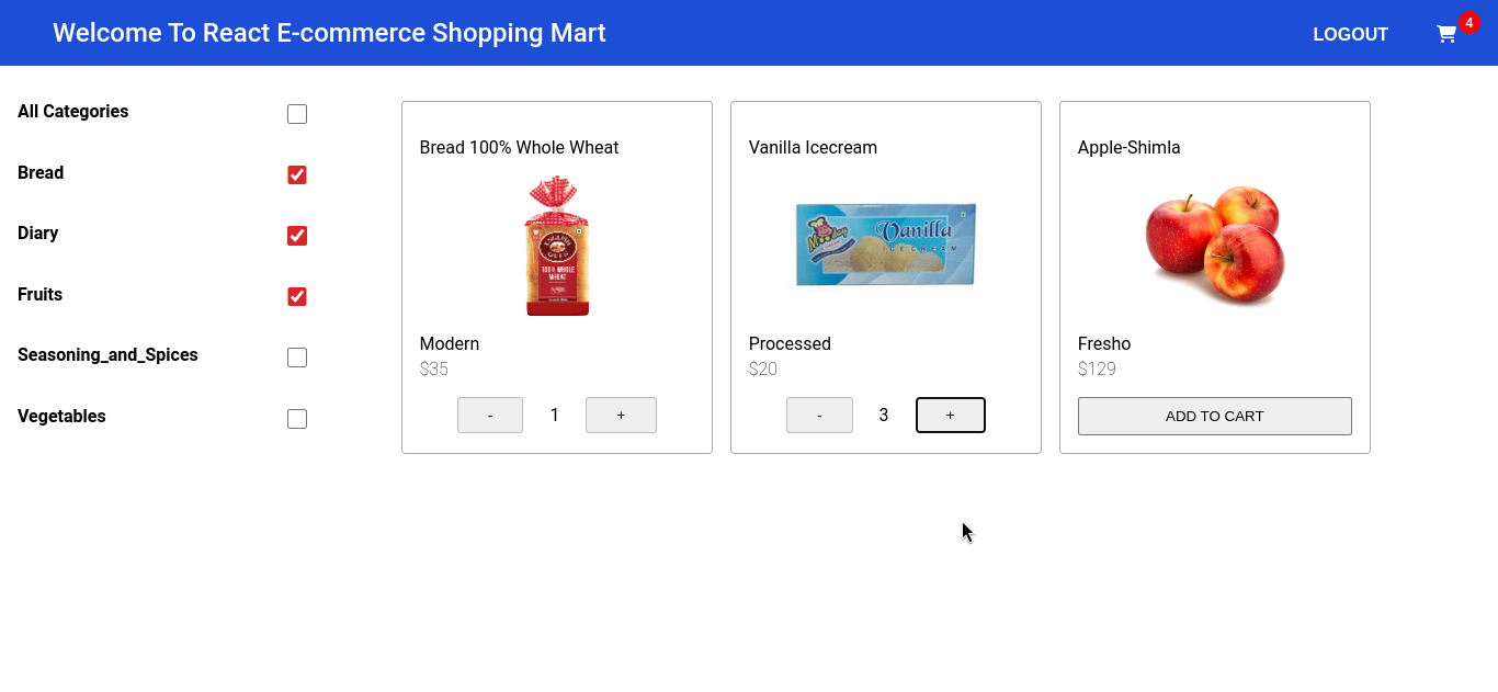 e-commerce website